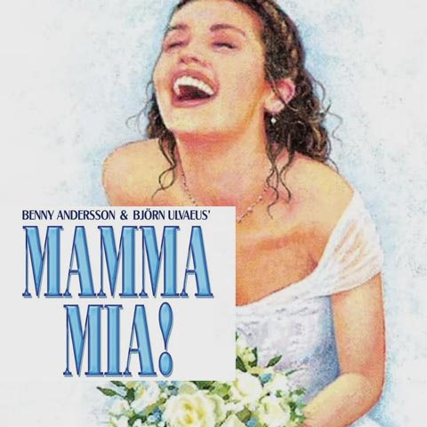 Musikalen  Mamma Mia i London Påsken 2026